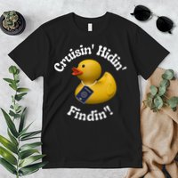 Cruising Hiding Finding Rubber Ducks Passport Hunt Hide Find Premium T-Shirt