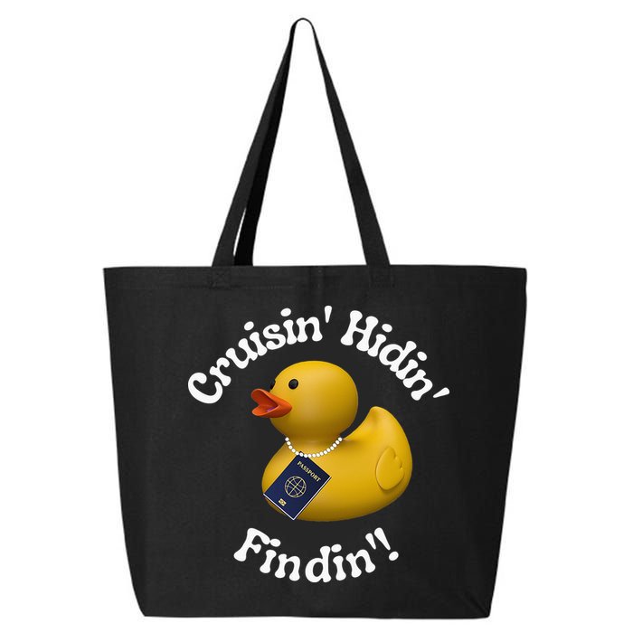 Cruising Hiding Finding Rubber Ducks Passport Hunt Hide Find 25L Jumbo Tote