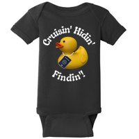 Cruising Hiding Finding Rubber Ducks Passport Hunt Hide Find Baby Bodysuit