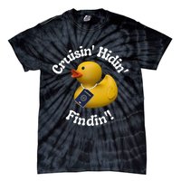 Cruising Hiding Finding Rubber Ducks Passport Hunt Hide Find Tie-Dye T-Shirt
