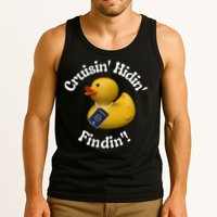 Cruising Hiding Finding Rubber Ducks Passport Hunt Hide Find Tank Top