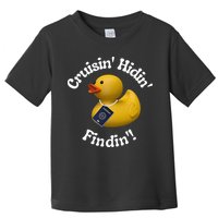 Cruising Hiding Finding Rubber Ducks Passport Hunt Hide Find Toddler T-Shirt