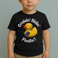 Cruising Hiding Finding Rubber Ducks Passport Hunt Hide Find Toddler T-Shirt