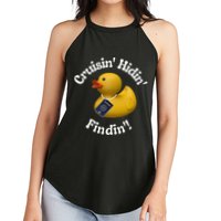 Cruising Hiding Finding Rubber Ducks Passport Hunt Hide Find Women's Perfect Tri Rocker Tank