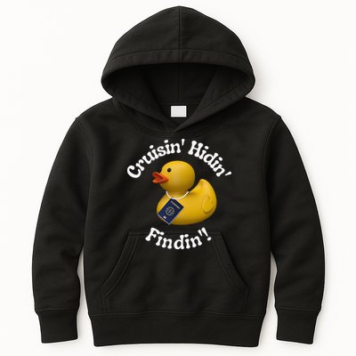 Cruising Hiding Finding Rubber Ducks Passport Hunt Hide Find Kids Hoodie