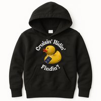 Cruising Hiding Finding Rubber Ducks Passport Hunt Hide Find Kids Hoodie