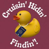 Cruising Hiding Finding Rubber Ducks Passport Hunt Hide Find 16oz Travel Tumbler
