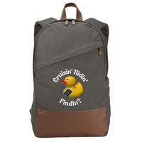 Cruising Hiding Finding Rubber Ducks Passport Hunt Hide Find Cotton Canvas Backpack