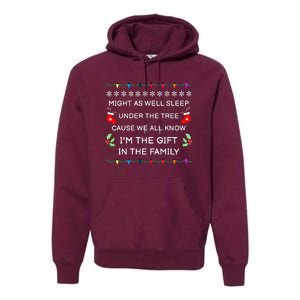 Christmas Humor Favorite Person Funny Christmas Premium Hoodie