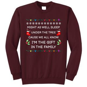 Christmas Humor Favorite Person Funny Christmas Tall Sweatshirt