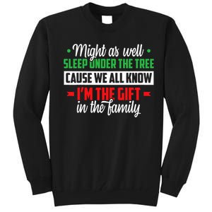 Christmas Humor Favorite Person Funny Christmas Tall Sweatshirt