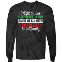 Christmas Humor Favorite Person Funny Christmas Tie-Dye Long Sleeve Shirt