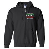 Christmas Humor Favorite Person Funny Christmas Full Zip Hoodie