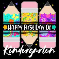 Cute Happy First Day Of Kindergarten Cooling Performance Crew T-Shirt