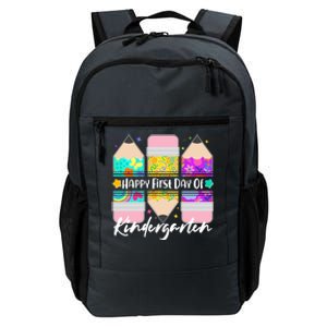 Cute Happy First Day Of Kindergarten Daily Commute Backpack