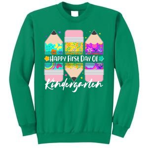 Cute Happy First Day Of Kindergarten Sweatshirt