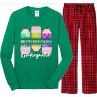 Cute Happy First Day Of Kindergarten Long Sleeve Pajama Set