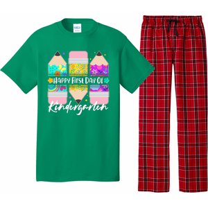 Cute Happy First Day Of Kindergarten Pajama Set