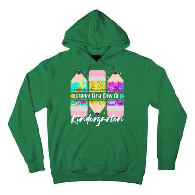 Cute Happy First Day Of Kindergarten Tall Hoodie
