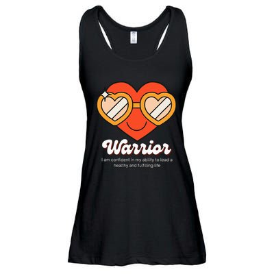 Congestive Heart Failure Warrior Heart Health Motivation Ladies Essential Flowy Tank