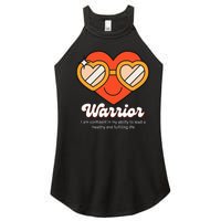 Congestive Heart Failure Warrior Heart Health Motivation Women's Perfect Tri Rocker Tank