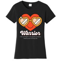 Congestive Heart Failure Warrior Heart Health Motivation Women's T-Shirt