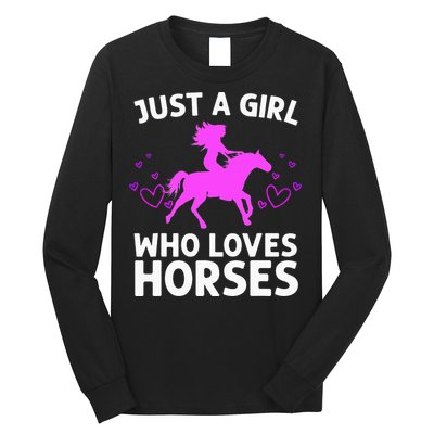 Cool Horse For  Cow Unique Horse Racing Long Sleeve Shirt