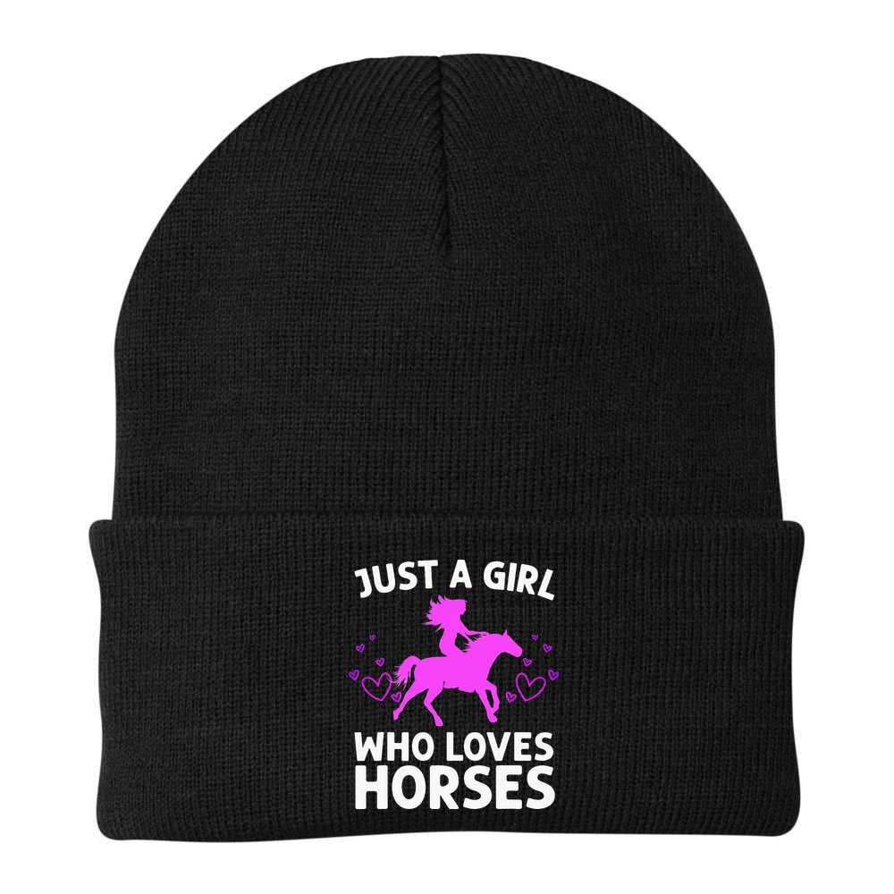 Cool Horse For  Cow Unique Horse Racing Beanie