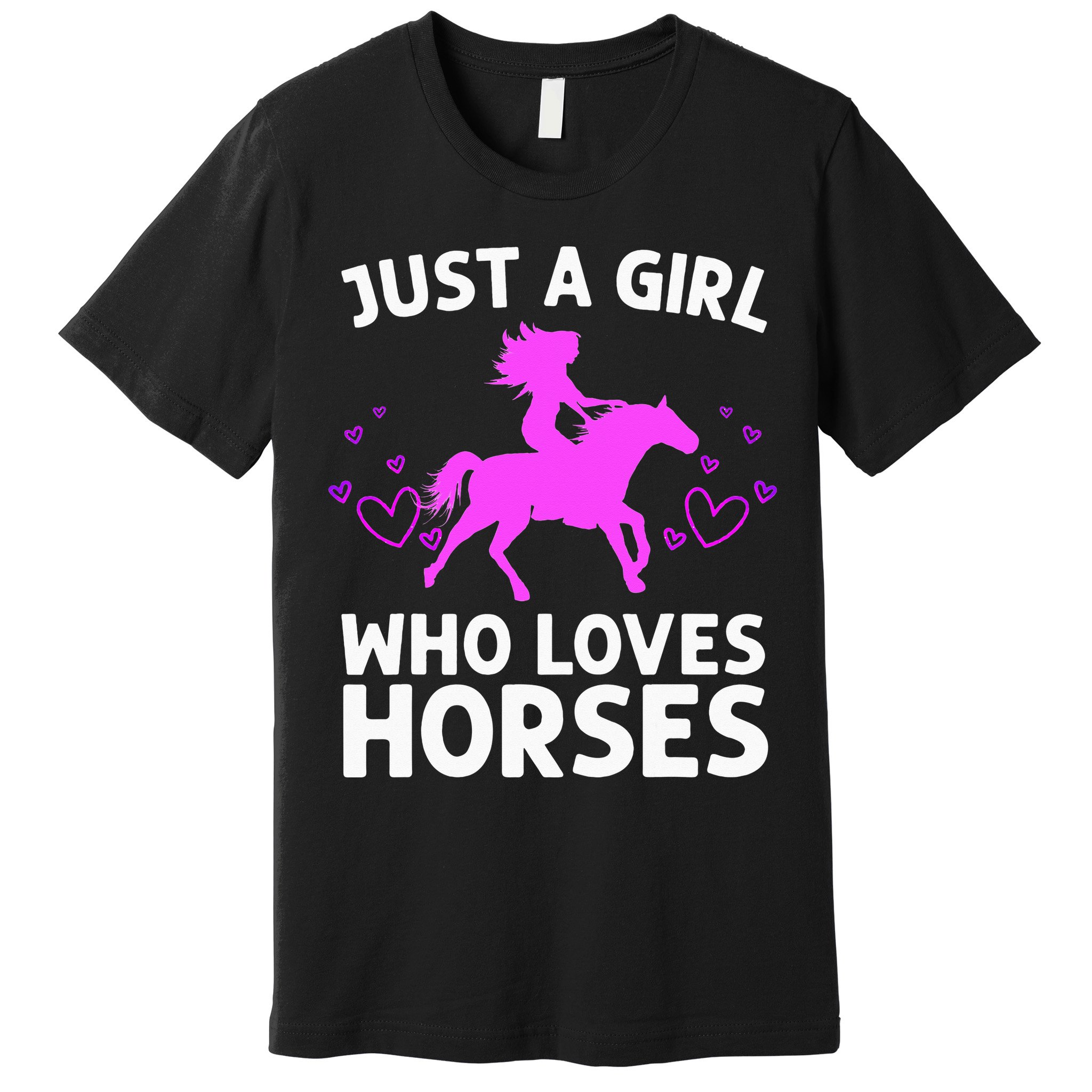 Cool Horse For  Cow Unique Horse Racing Premium T-Shirt
