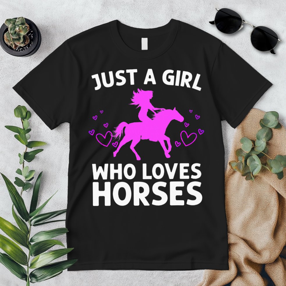Cool Horse For  Cow Unique Horse Racing Premium T-Shirt