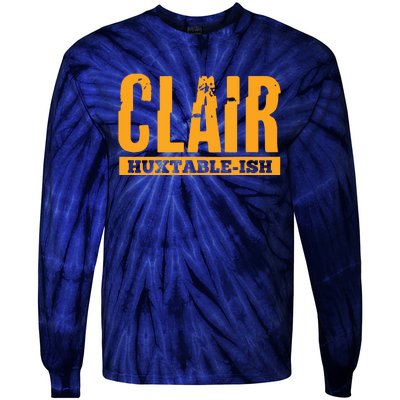 Clair HuxtableIsh Funny Lawyer Attorney Tie-Dye Long Sleeve Shirt