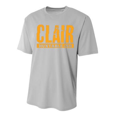 Clair HuxtableIsh Funny Lawyer Attorney Performance Sprint T-Shirt