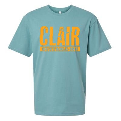 Clair HuxtableIsh Funny Lawyer Attorney Sueded Cloud Jersey T-Shirt