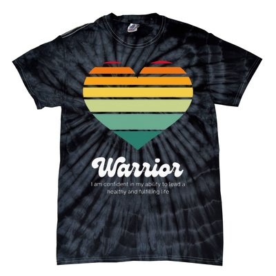 Congestive Heart Failure Warrior Heart Health Motivation Tie-Dye T-Shirt