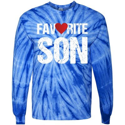 Cute Heart Favorite Son Gift Ideas Gift Tie-Dye Long Sleeve Shirt