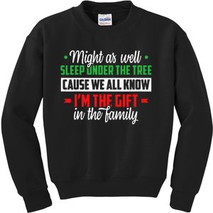 Christmas Humor Favorite Person Funny Christmas Kids Sweatshirt