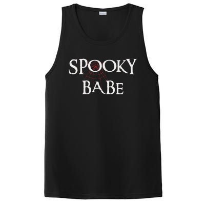 Cute Halloween Funny Spooky Babe PosiCharge Competitor Tank