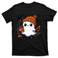 Cute Halloween For Wo Ghost Coffee T-Shirt