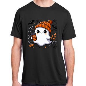 Cute Halloween For Wo Ghost Coffee Adult ChromaSoft Performance T-Shirt