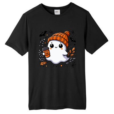 Cute Halloween For Wo Ghost Coffee Tall Fusion ChromaSoft Performance T-Shirt