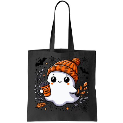 Cute Halloween For Wo Ghost Coffee Tote Bag