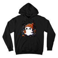 Cute Halloween For Wo Ghost Coffee Tall Hoodie