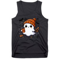 Cute Halloween For Wo Ghost Coffee Tank Top