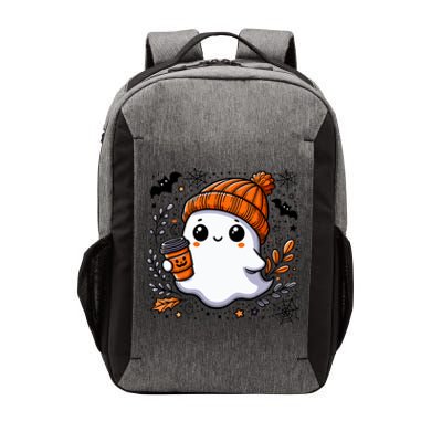 Cute Halloween For Wo Ghost Coffee Vector Backpack