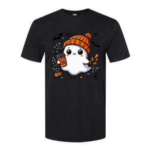 Cute Halloween For Wo Ghost Coffee Softstyle CVC T-Shirt