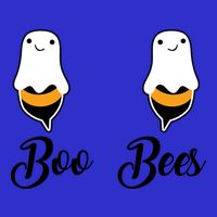 Cool Halloween Funny Gift Boo Bees Cute Gift Women's V-Neck T-Shirt