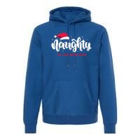 Christmas Holiday Funny Naughty Is The New Nice Gift Premium Hoodie