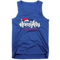 Christmas Holiday Funny Naughty Is The New Nice Gift Tank Top