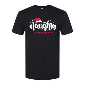 Christmas Holiday Funny Naughty Is The New Nice Gift Softstyle CVC T-Shirt