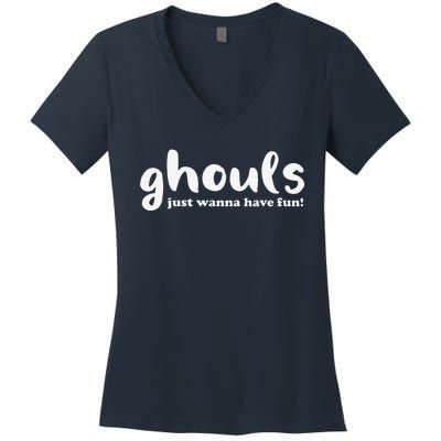 Cute Halloween For Women Or Women's V-Neck T-Shirt